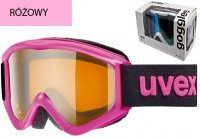 Gogle narciarskie dziecięce UVEX Speedy Pro różowe