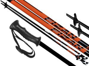 Kije kijki narciarskie FIZAN INSPIRE 135 cm orange