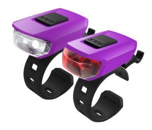 Zestaw oświetlenia KELLYS VEGA USB, purple