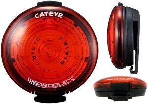 Lampa tylna Cateye SL-WA100 WEARABLE X USB 35lm
