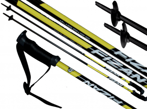 Kije kijki narciarskie FIZAN INSPIRE 135 cm yellow