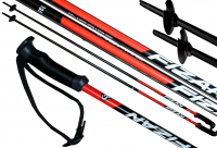 Kije kijki narciarskie FIZAN INSPIRE 135 cm red
