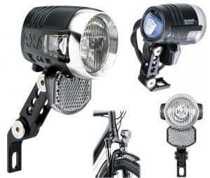 Lampa przednia AXA BLUELINE 50 E-bike 6V