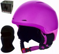Kask narciarski BLIZZARD VIVA SPEED 51-54cm violet mat/pink matt + kominiarka