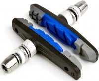 Klocki hamulcowe ACCENT V-Brake 3-Function grafit.-niebiesko-czarne