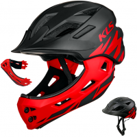 Kask KELLYS SPROUT Junior S 52-56 cm anthracite-red