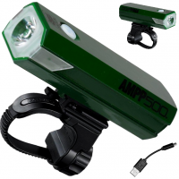 Lampka przednia CATEYE AMPP 500 lm HL-EL085RC USB zielona