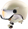 Kask narciarski UVEX Hlmt 400 visor style M 53-58cm POKROWIEC GRATIS proseco met mat