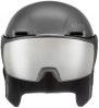 Kask narciarski UVEX Hlmt 700 visor 52-55cm POKROWIEC black mat